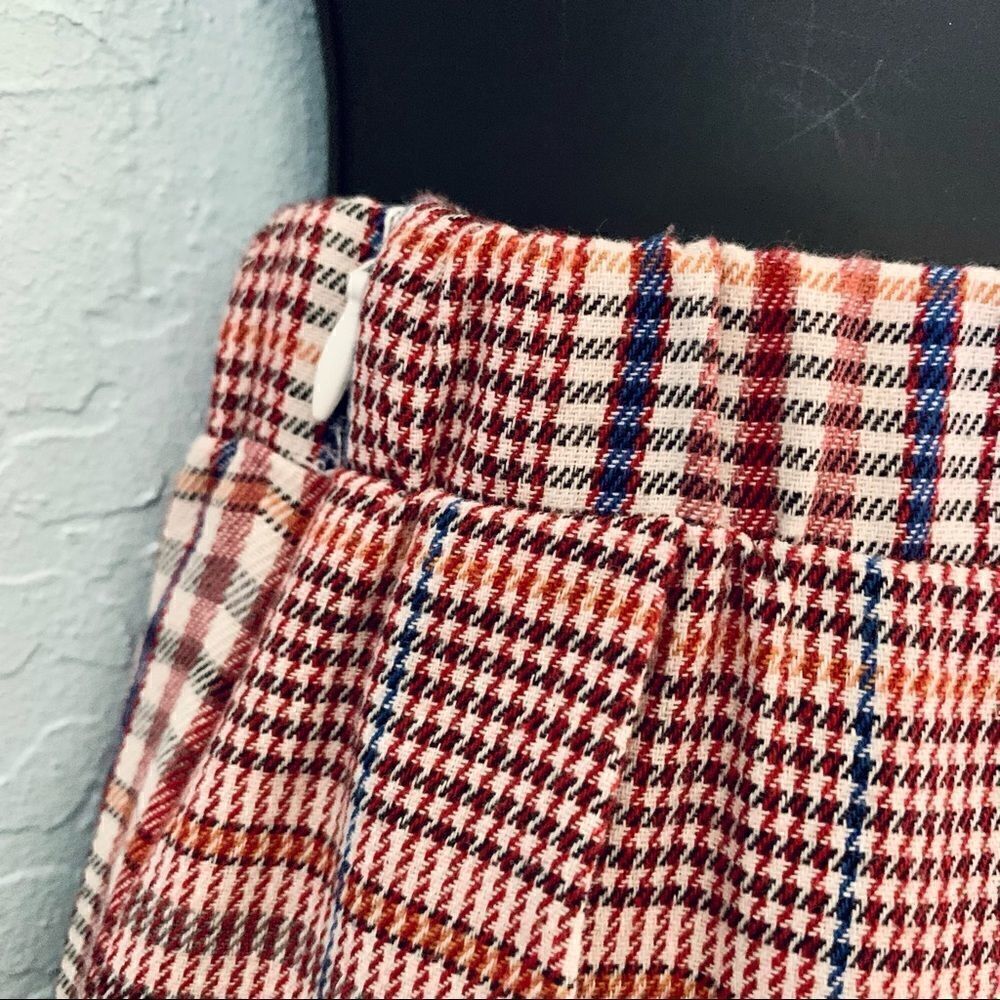 Urban Outfitters Tartan Plaid School Girl Pleated Mini Skirt Size Small - Picture 4 of 7